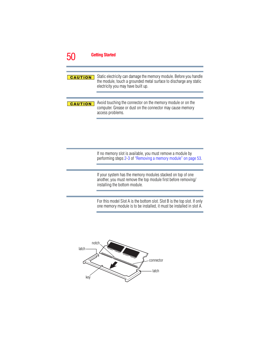 Toshiba A205 User Manual | Page 50 / 237