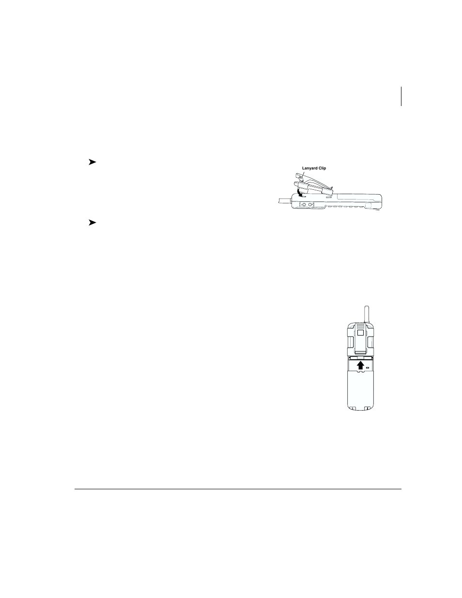 Step 5: attach belt clip to handset (optional), Step 6: install handset battery pack, Step 5: attach belt clip to handset (optional) | Step 6: install handset battery pack | Toshiba STRATA CTX DKT2004-CT User Manual | Page 25 / 77