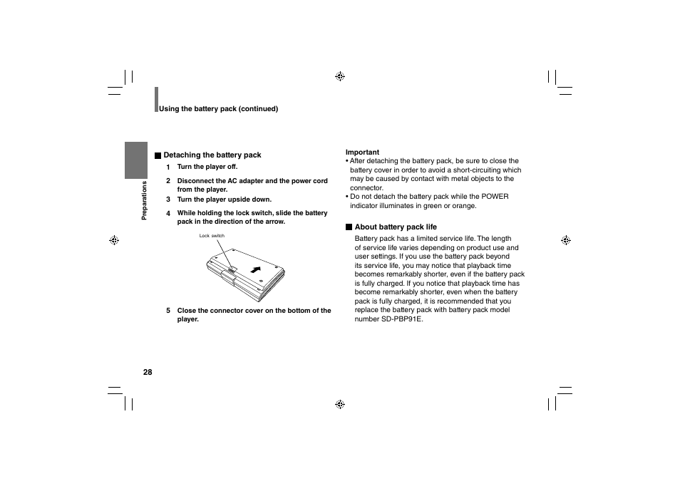 Toshiba SD-P91SKY User Manual | Page 28 / 80