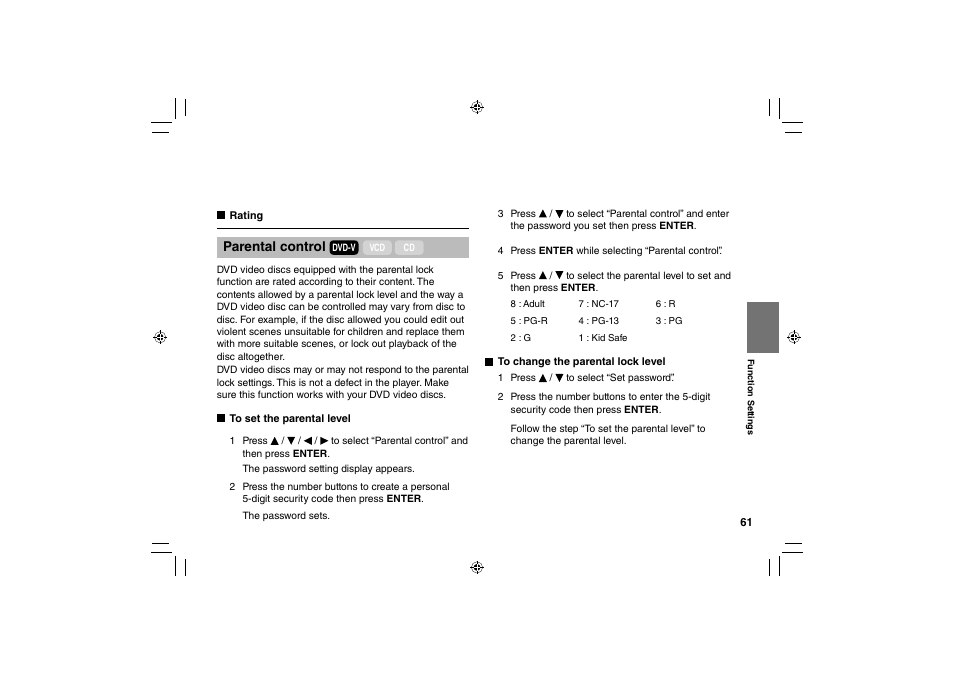 Toshiba SD-P91SKY User Manual | Page 61 / 80