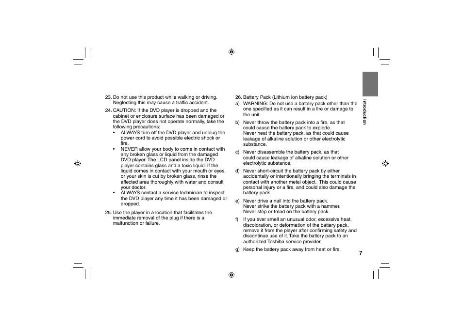 Toshiba SD-P91SKY User Manual | Page 7 / 80