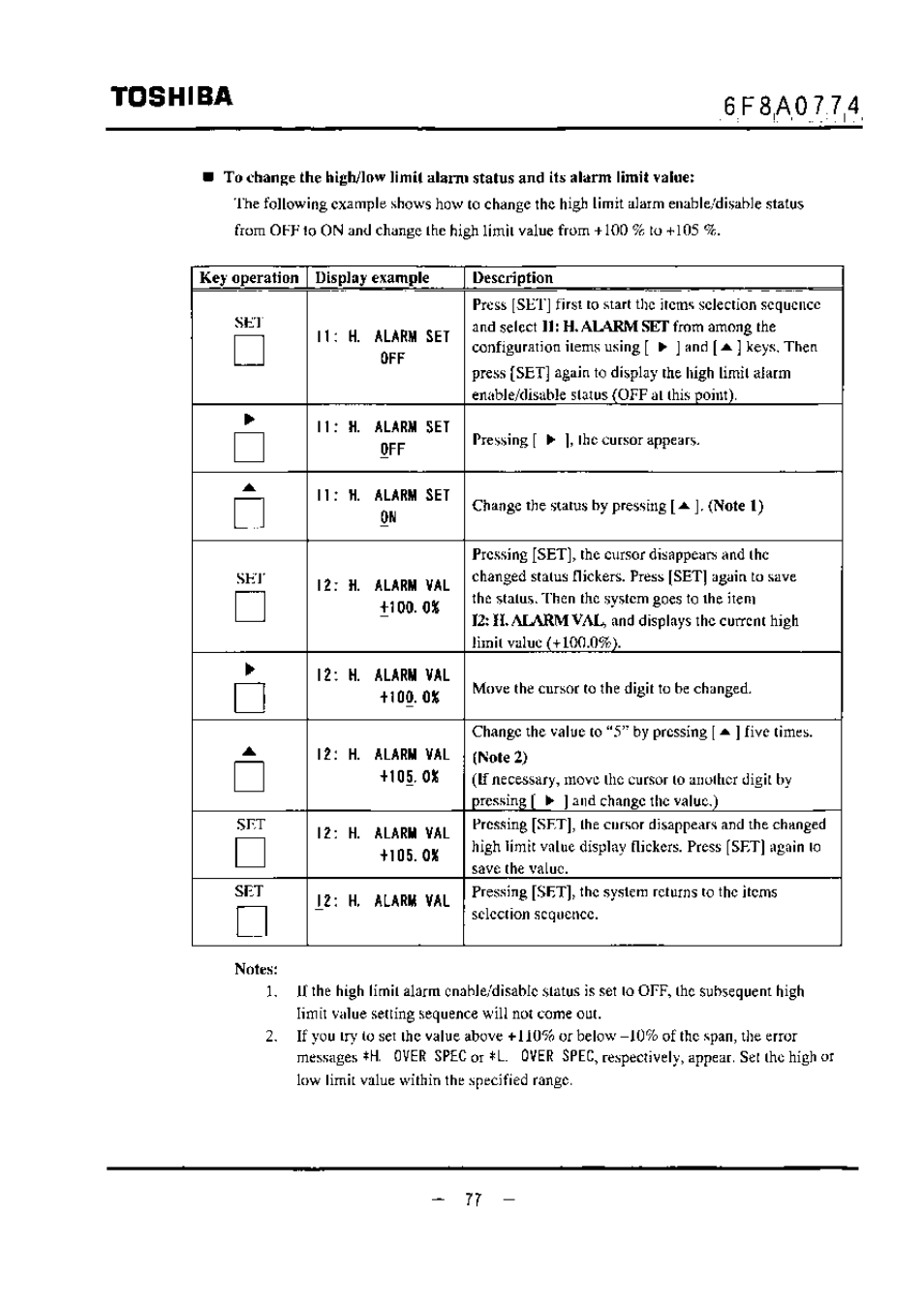 Toshiba | Toshiba LF494 User Manual | Page 78 / 156