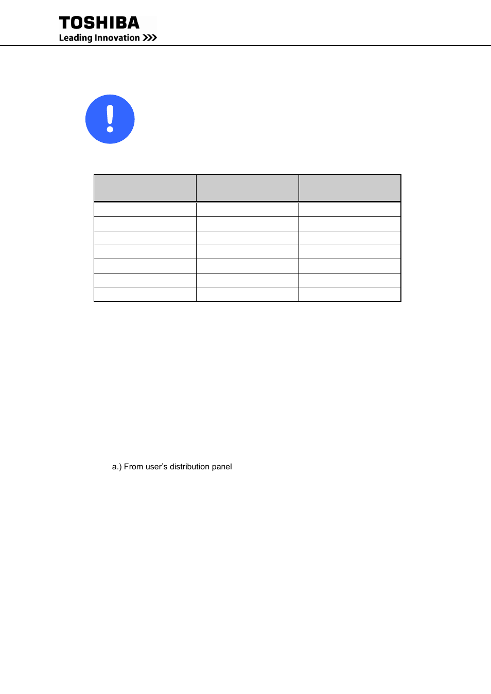 Procedure for cable connections | Toshiba G9000 User Manual | Page 56 / 100
