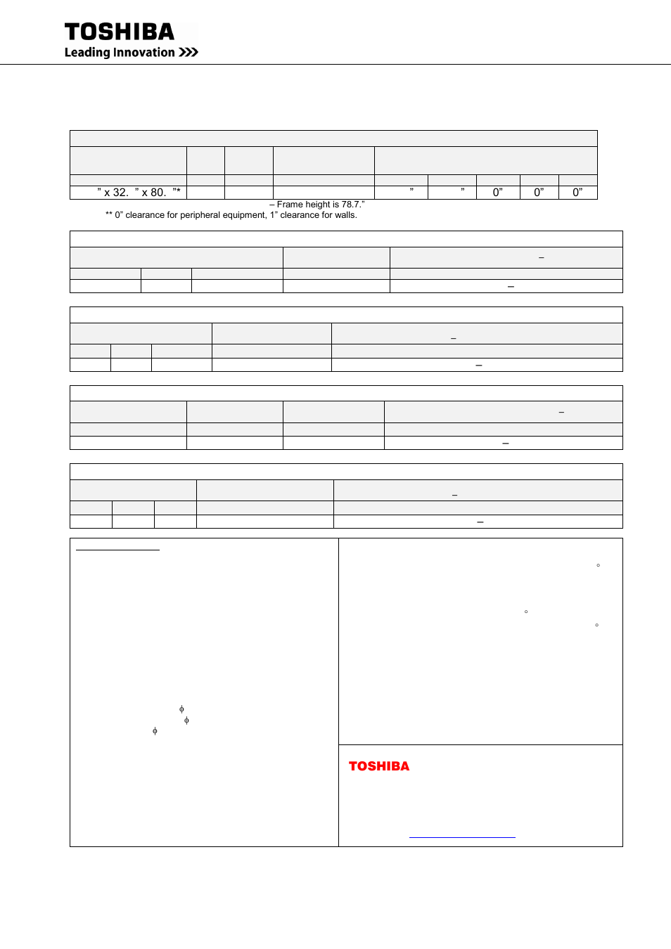 Installation planning guide for 500kva ups, General mechanical information, Battery input (480vdc nominal) | Toshiba international corporation | Toshiba G9000 User Manual | Page 96 / 100