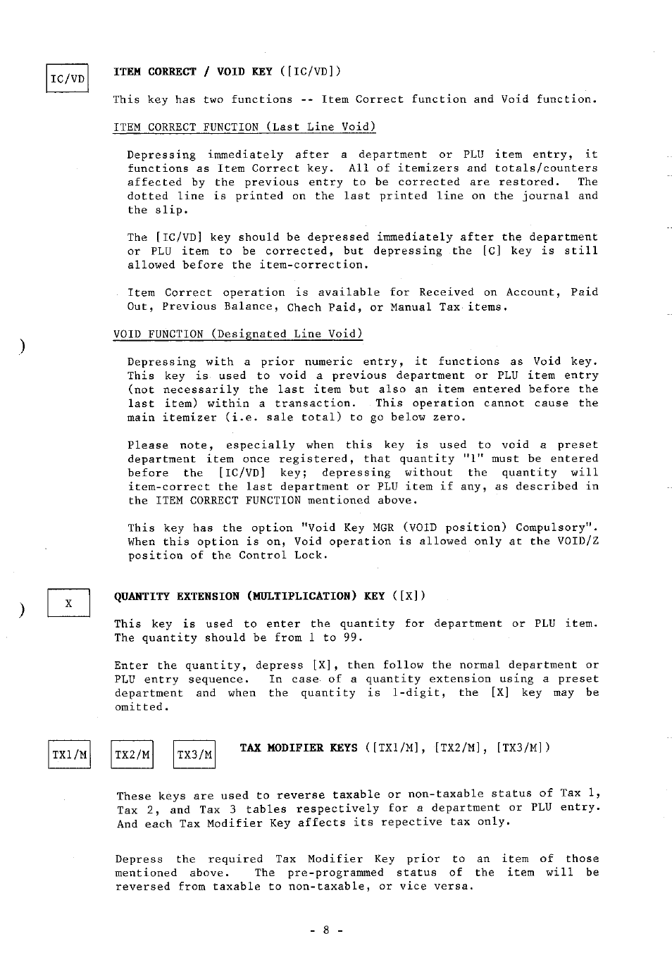 Toshiba FS-160 SERIES User Manual | Page 11 / 44