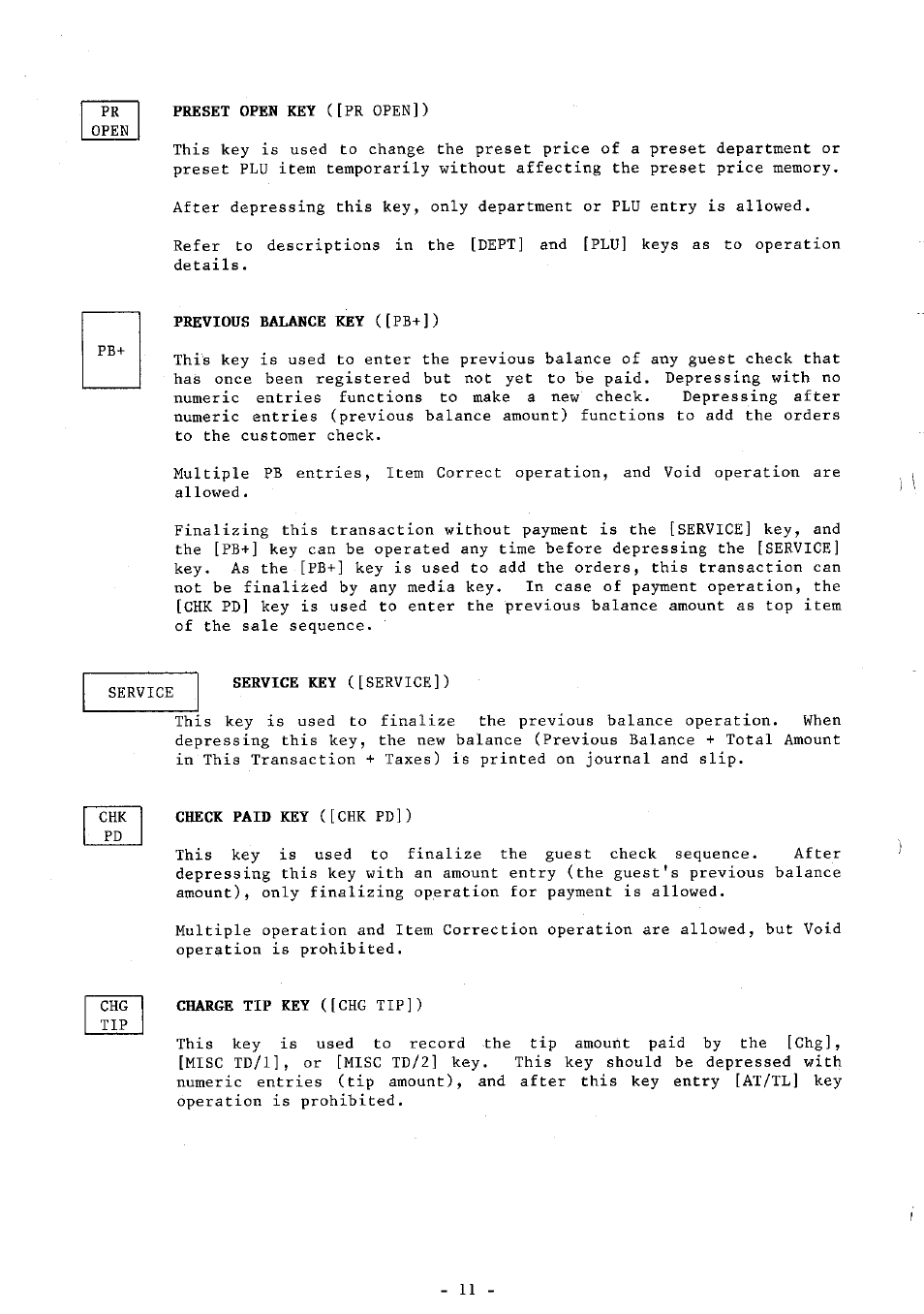 Toshiba FS-160 SERIES User Manual | Page 16 / 44