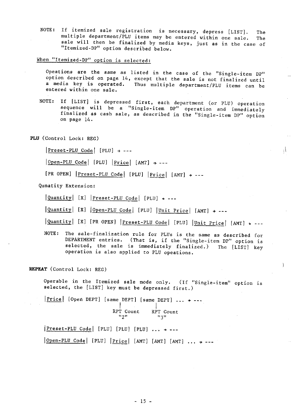 Toshiba FS-160 SERIES User Manual | Page 18 / 44