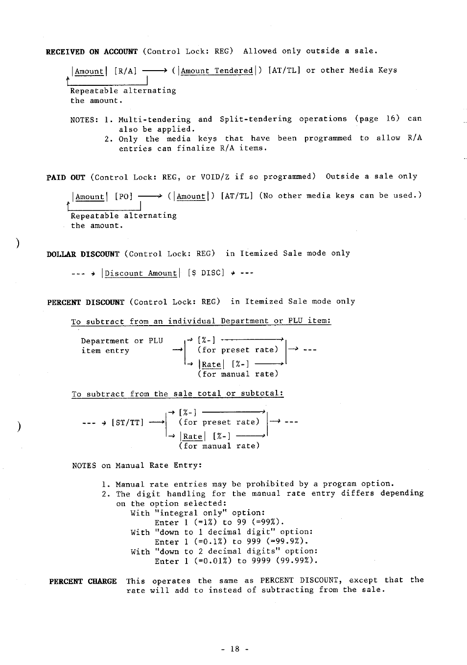 Toshiba FS-160 SERIES User Manual | Page 21 / 44