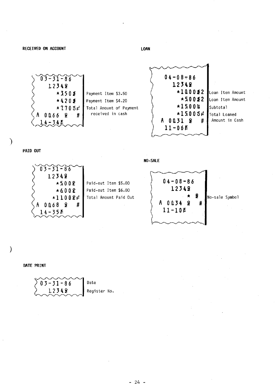Toshiba FS-160 SERIES User Manual | Page 27 / 44