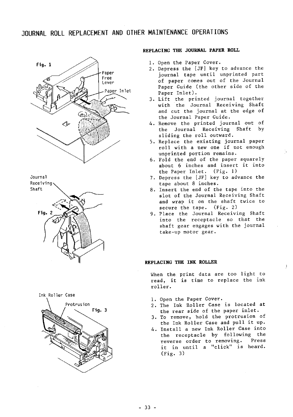 Toshiba FS-160 SERIES User Manual | Page 36 / 44