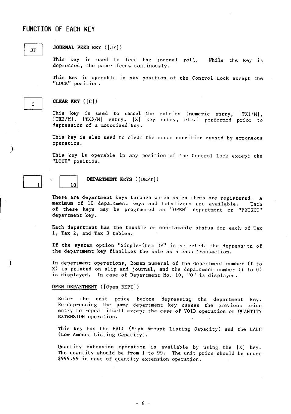 Toshiba FS-160 SERIES User Manual | Page 9 / 44