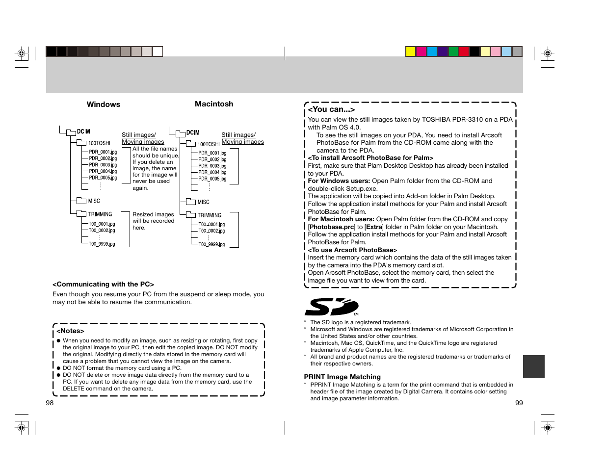 Toshiba pmn User Manual | Page 54 / 60