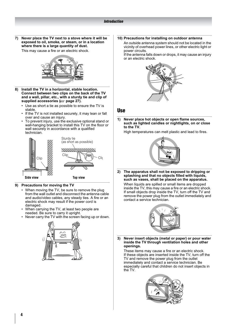 Toshiba 37A3000A User Manual | Page 4 / 28