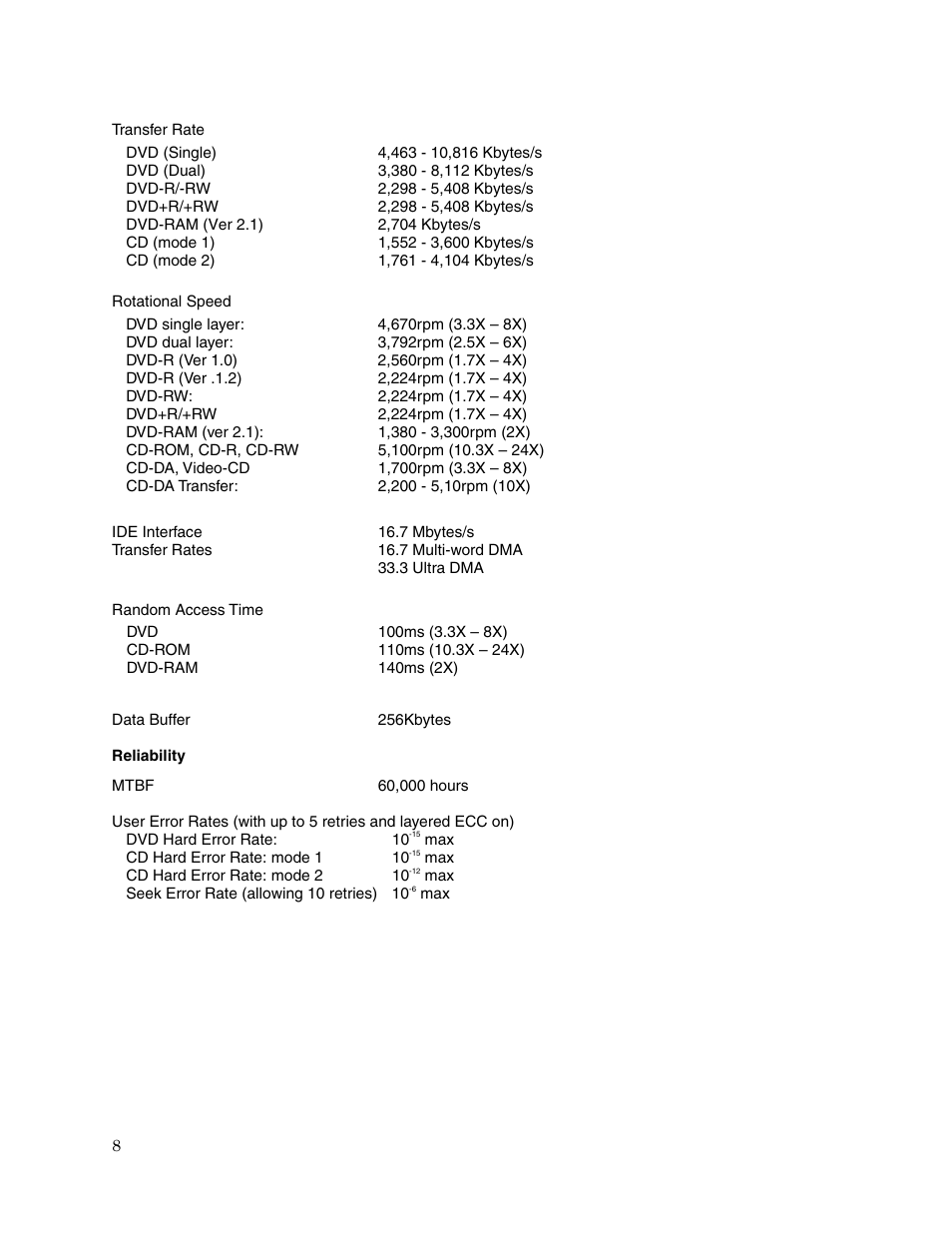 Toshiba SD-C2712 User Manual | Page 10 / 12