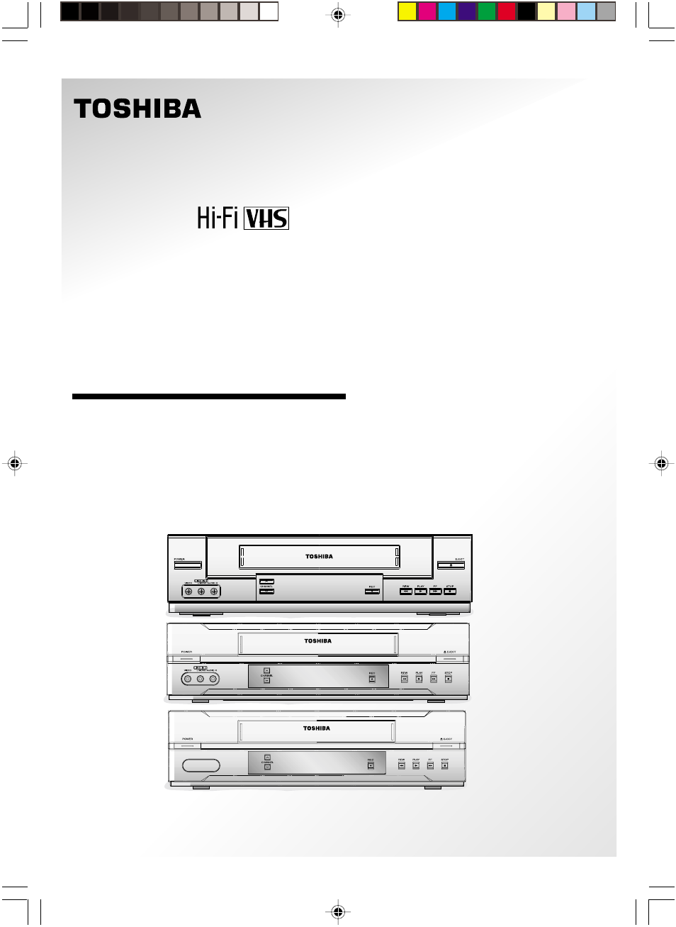 Toshiba W-522 User Manual | 35 pages