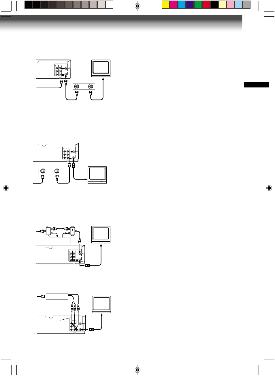 Connections (continued), This set-up will enable you to, You will need to | Prep ara tion | Toshiba W-522 User Manual | Page 13 / 35