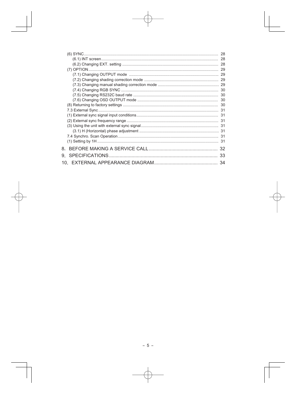 Toshiba IK - HD1C User Manual | Page 5 / 35