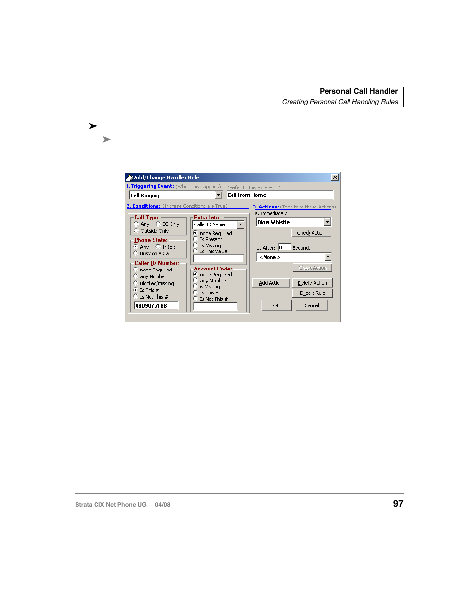 Toshiba Strata CIX100-S User Manual | Page 111 / 142