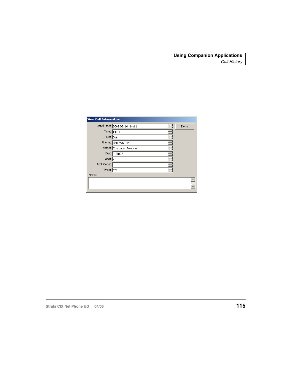 Toshiba Strata CIX100-S User Manual | Page 129 / 142