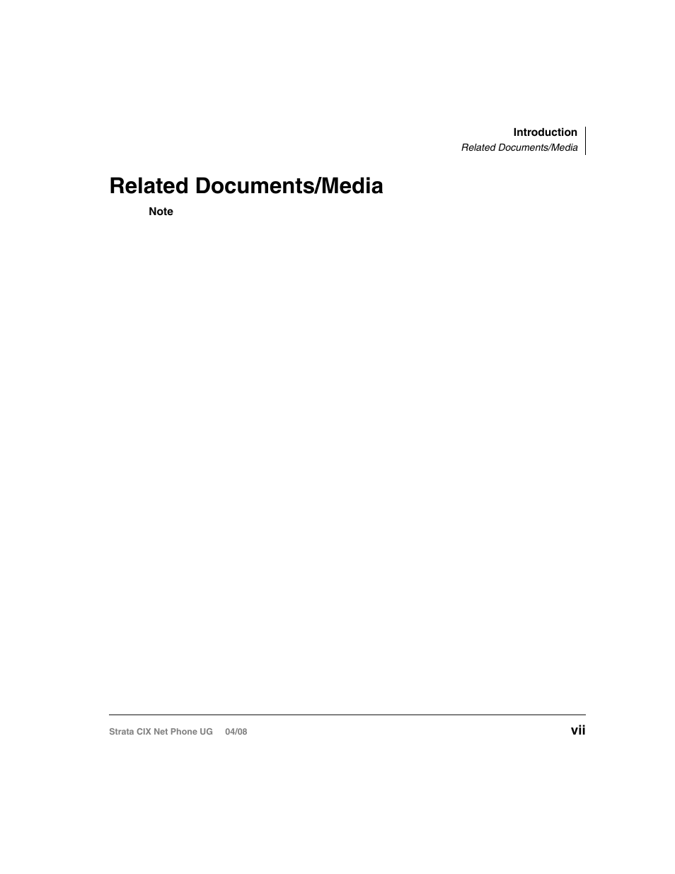 Related documents/media | Toshiba Strata CIX100-S User Manual | Page 13 / 142
