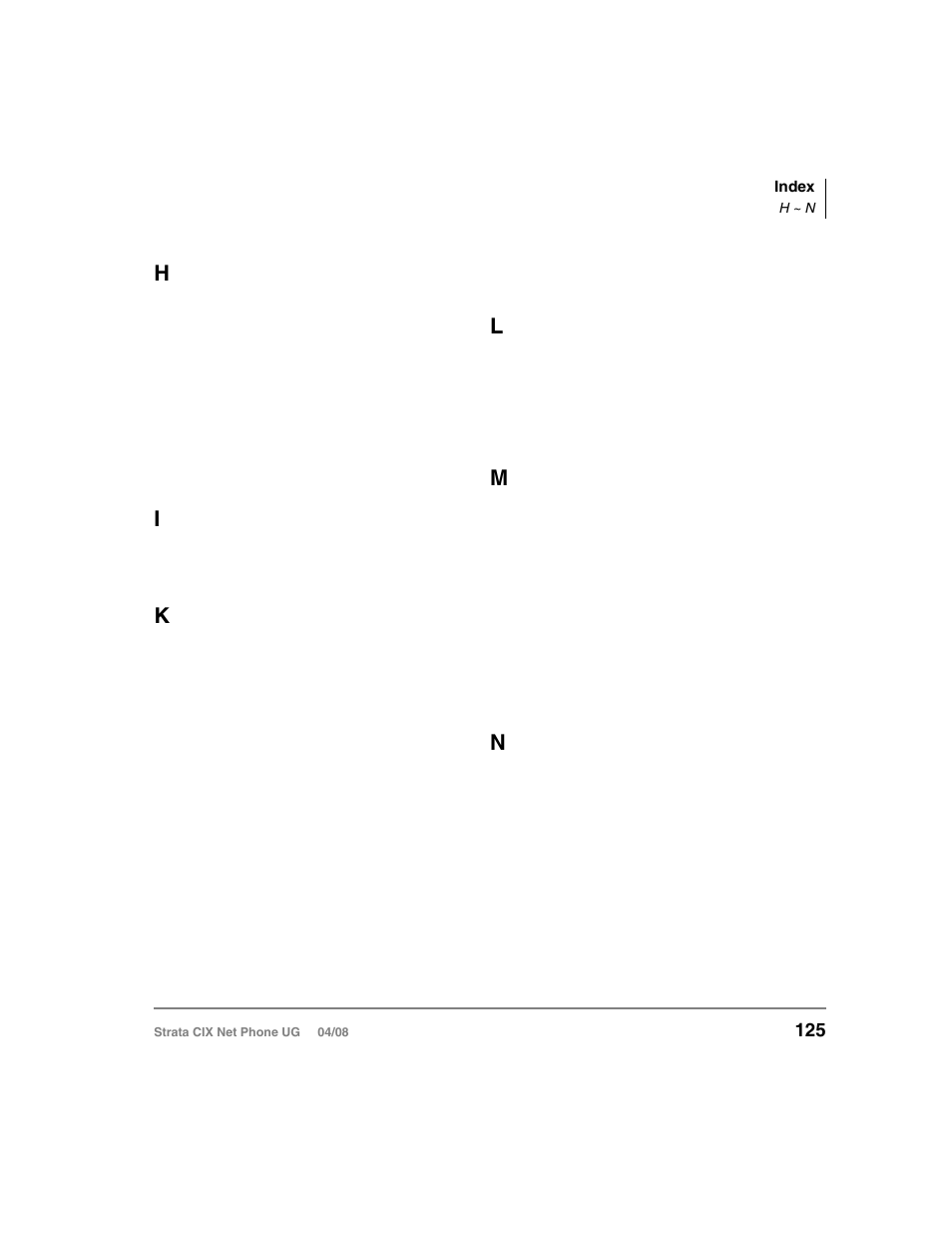 Toshiba Strata CIX100-S User Manual | Page 139 / 142