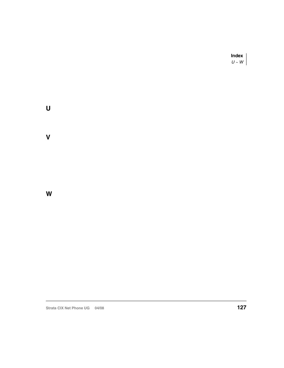 Toshiba Strata CIX100-S User Manual | Page 141 / 142