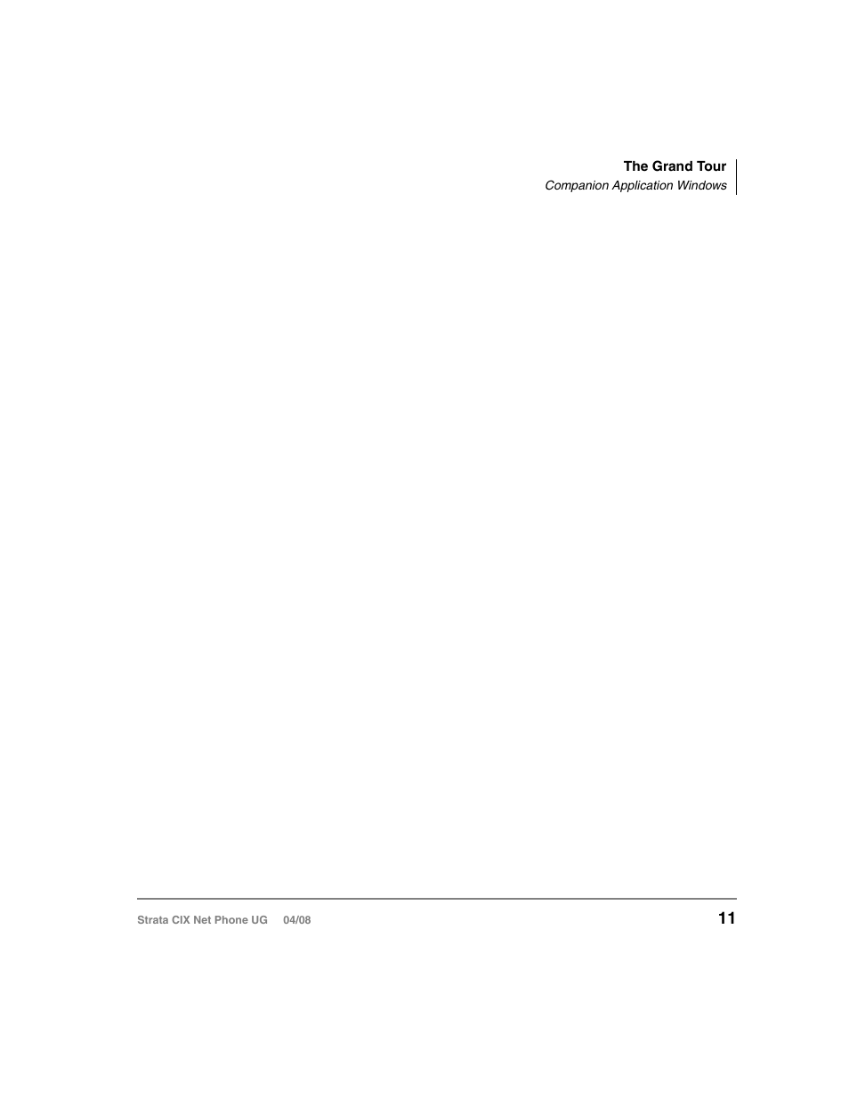 Companion application windows | Toshiba Strata CIX100-S User Manual | Page 25 / 142