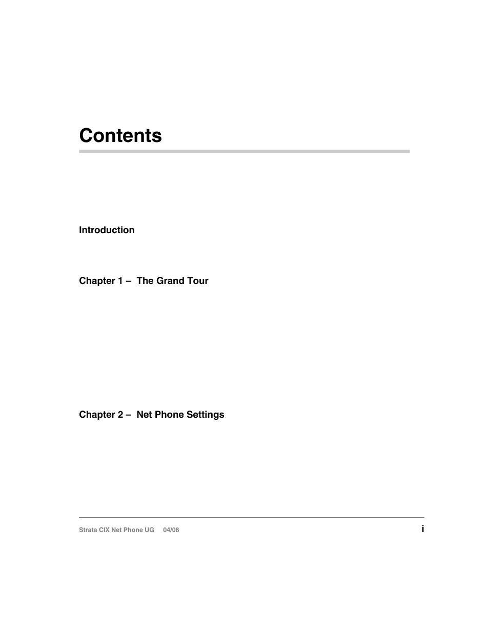 Toshiba Strata CIX100-S User Manual | Page 7 / 142