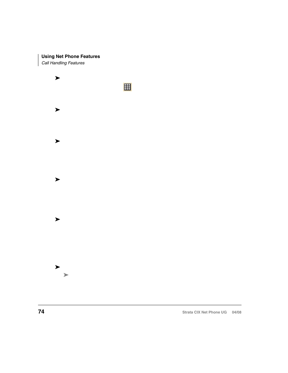 Toshiba Strata CIX100-S User Manual | Page 88 / 142