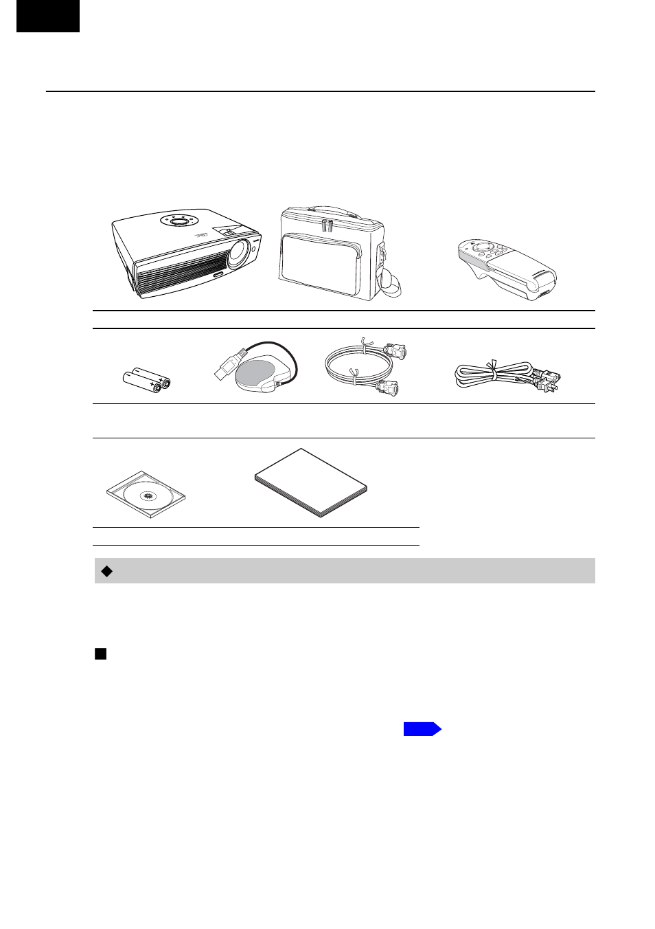 Overview, Shipping contents, Safety precaution | Toshiba TDP-P75 User Manual | Page 15 / 45