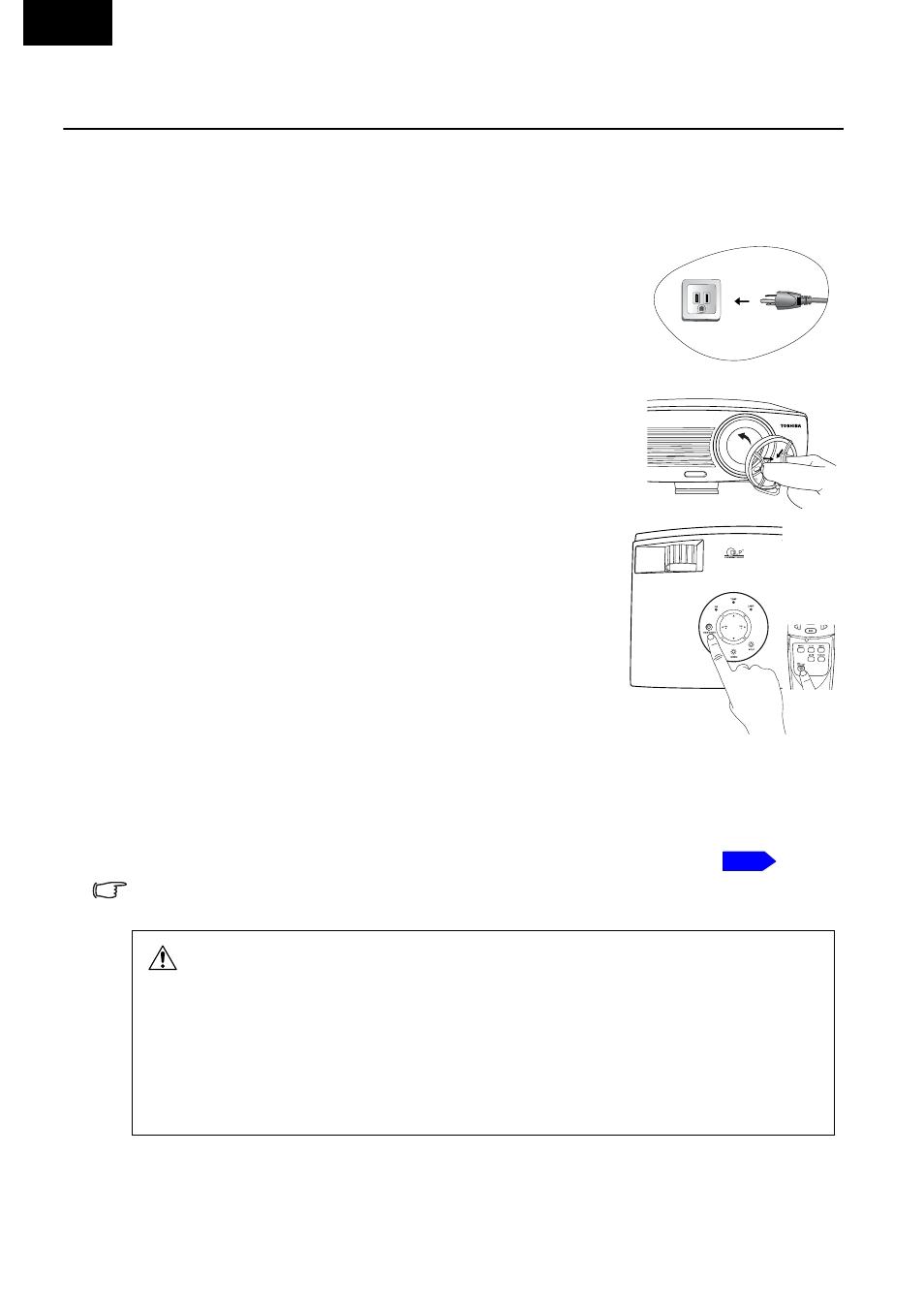 Operation, Start up, P.26 | Toshiba TDP-P75 User Manual | Page 26 / 45