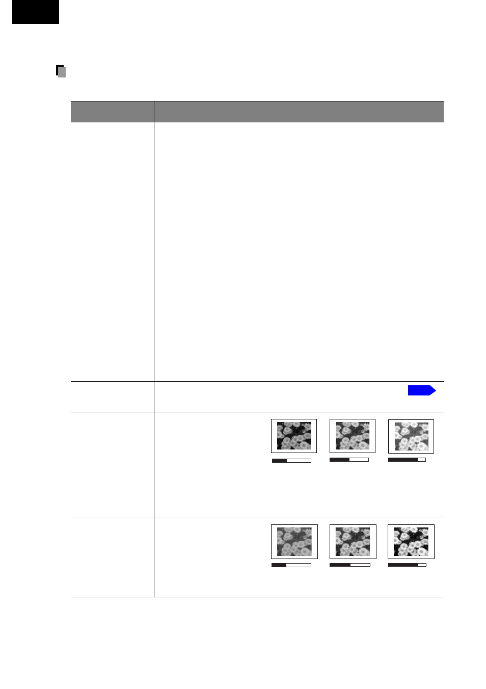 Image adjustment menu, English | Toshiba TDP-P75 User Manual | Page 32 / 45