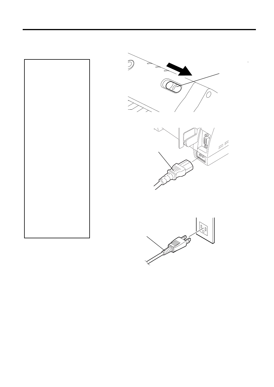 Connecting the power cord, 4 connecting the power cord | Toshiba TEC B-419-GS10-QQ User Manual | Page 13 / 54