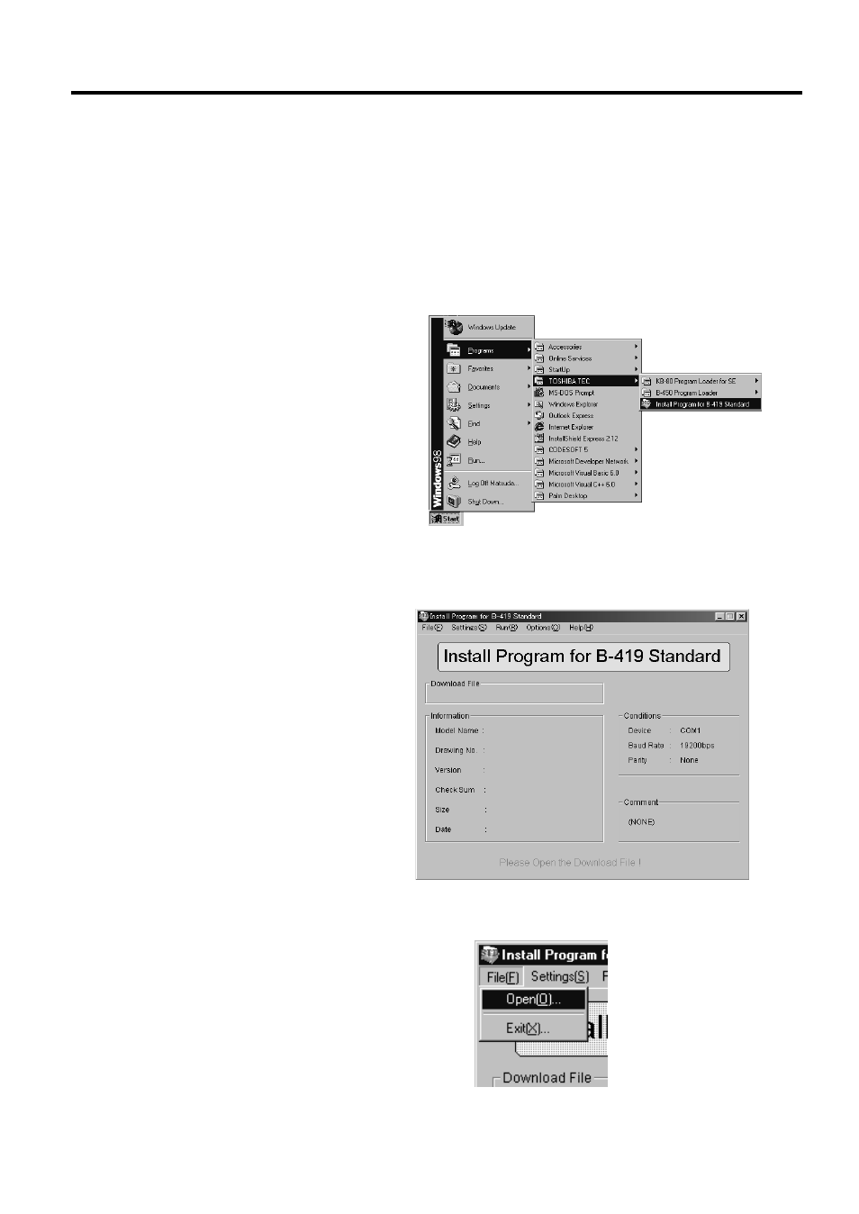 Toshiba TEC B-419-GS10-QQ User Manual | Page 28 / 54