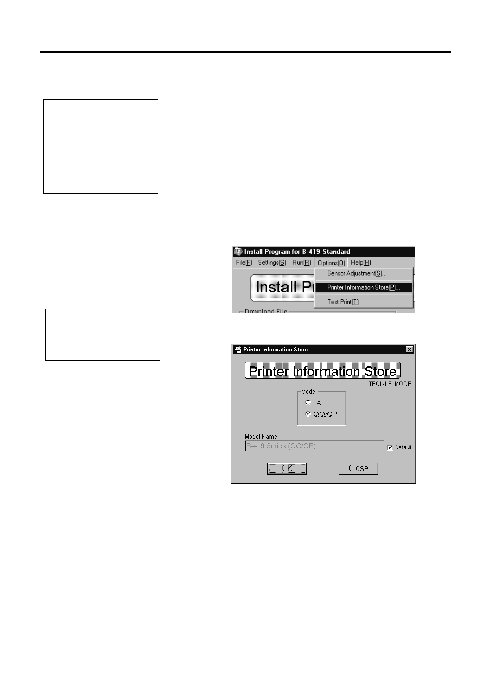 Toshiba TEC B-419-GS10-QQ User Manual | Page 36 / 54