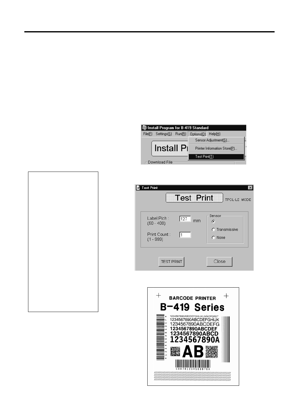 Toshiba TEC B-419-GS10-QQ User Manual | Page 38 / 54