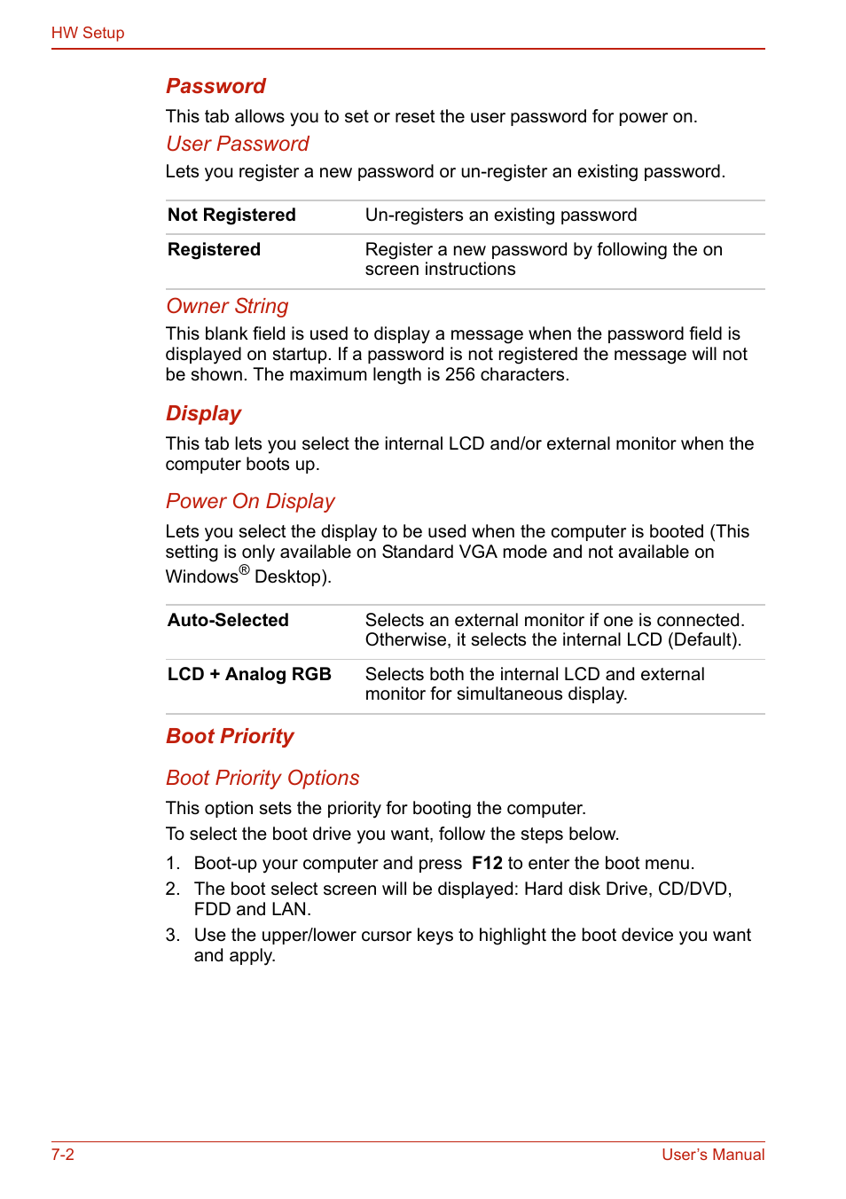 To the, Boot priority | Toshiba U400 User Manual | Page 142 / 214