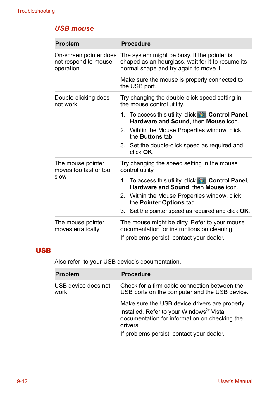 Usb -13 | Toshiba U400 User Manual | Page 172 / 214