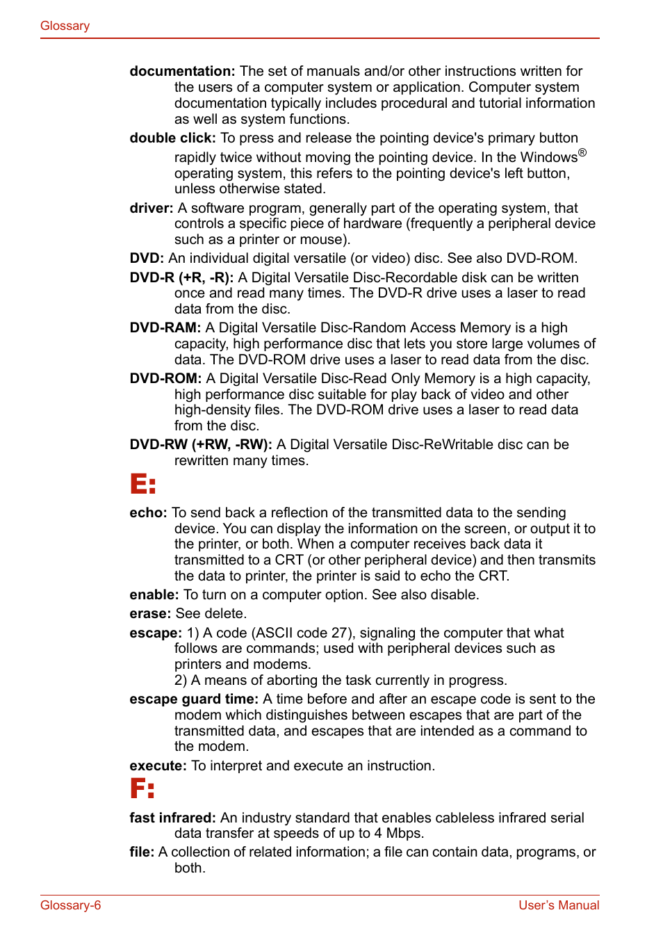 Toshiba U400 User Manual | Page 202 / 214