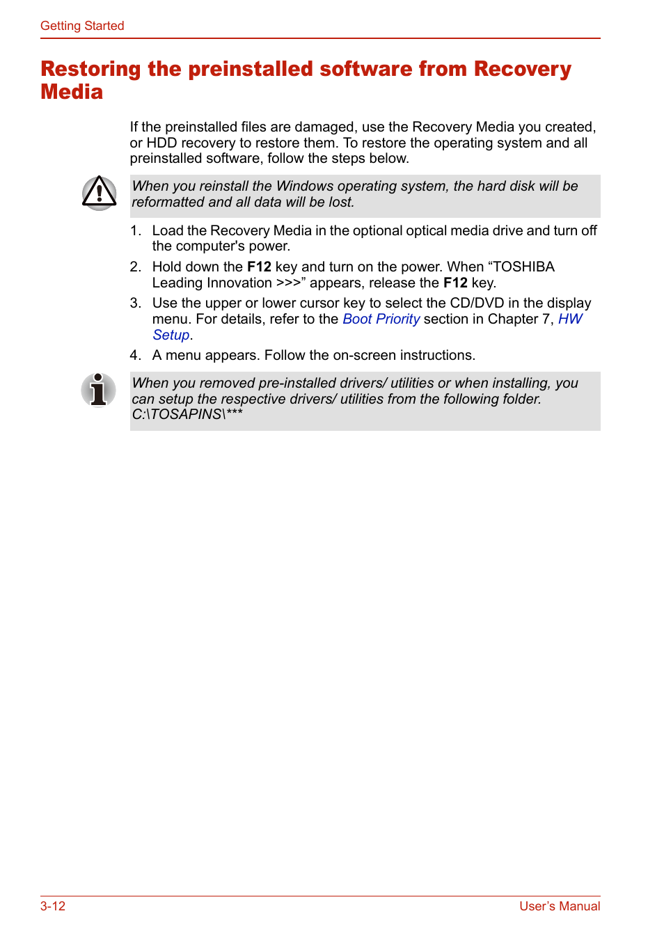 Toshiba U400 User Manual | Page 78 / 214