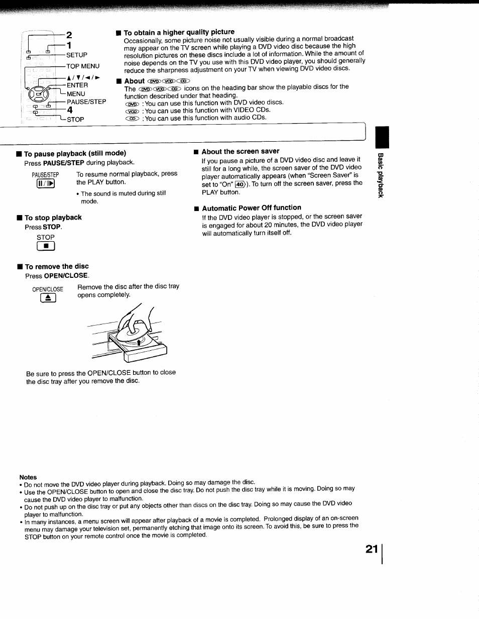 Toshiba SD-1200U User Manual | Page 21 / 47