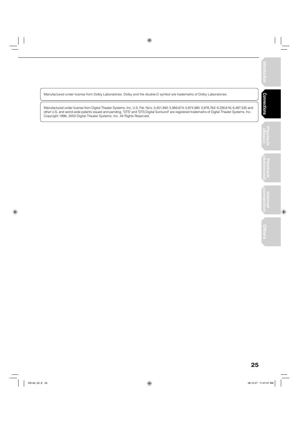 Toshiba HD-A2WKU User Manual | Page 25 / 72