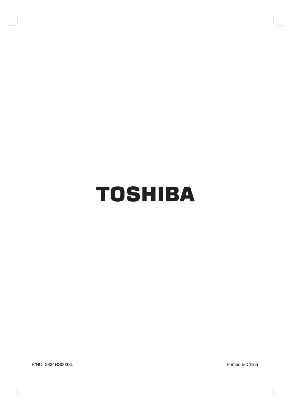 Back cover | Toshiba SD-K615 User Manual | Page 30 / 30