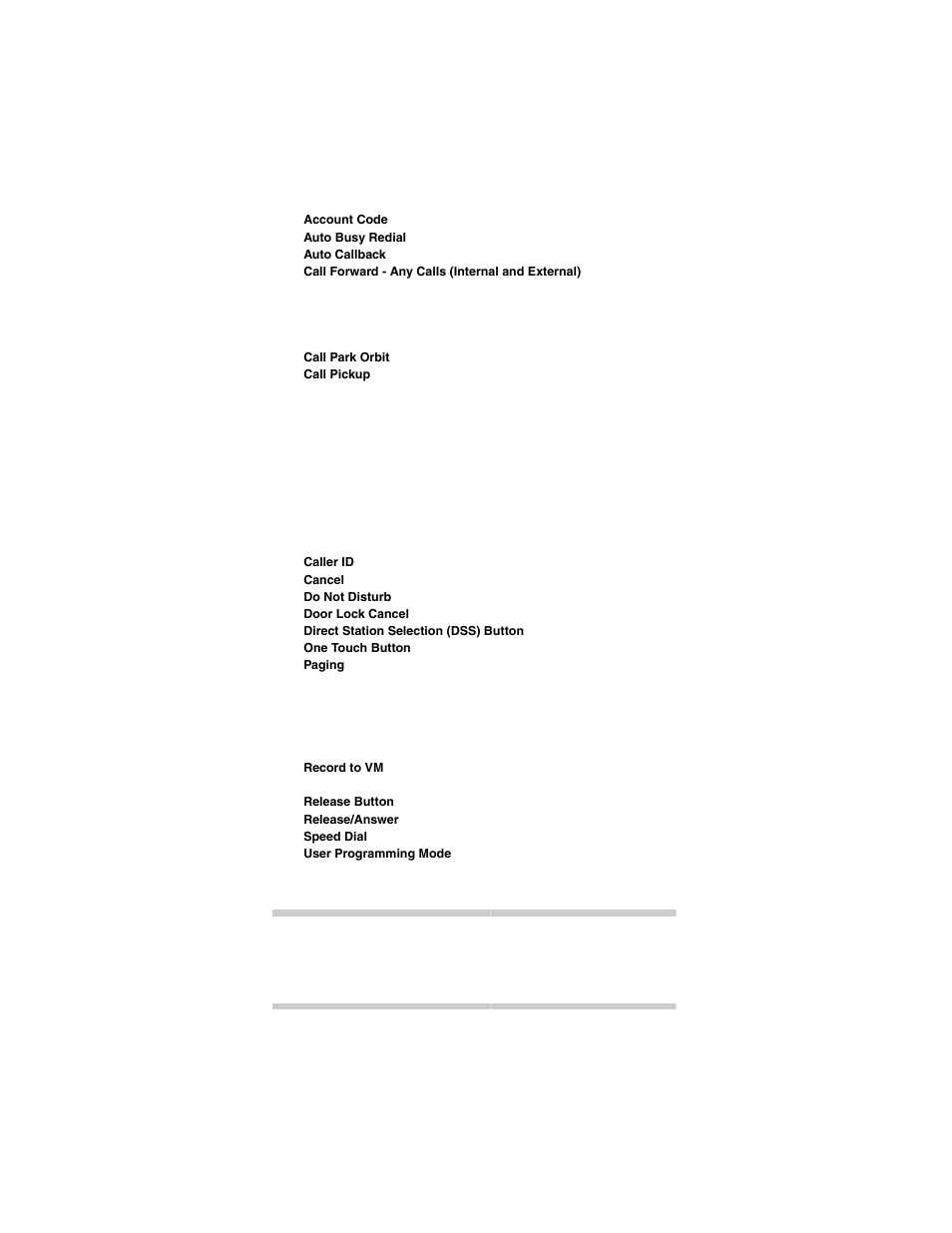Flexible button codes | Toshiba STRATA CIX-CTX-QRG-VB VERSION B1 User Manual | Page 11 / 12