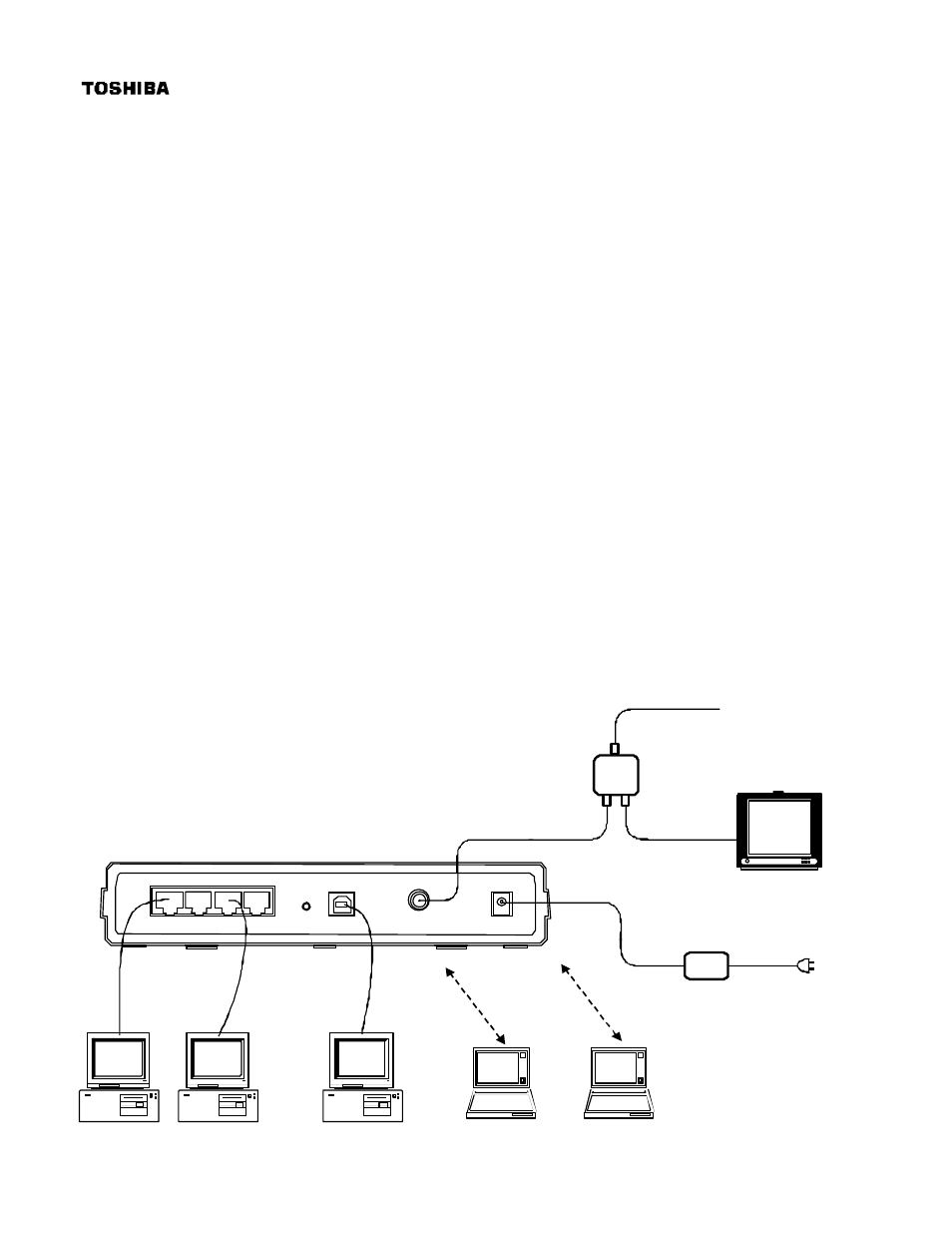 Setting up your pcx5000 and computers, Installing the pcx5000 | Toshiba PCX 5000 User Manual | Page 11 / 53