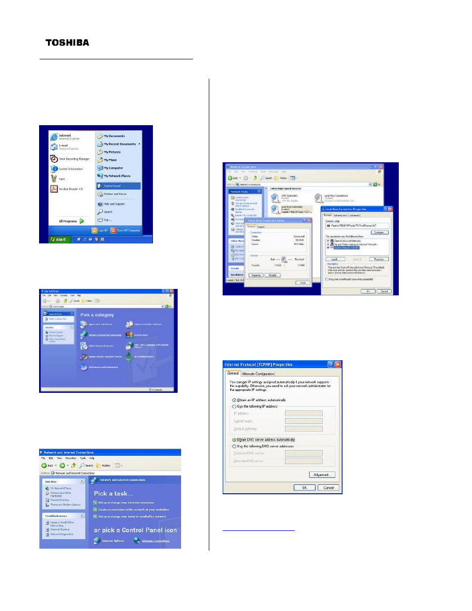 Toshiba PCX 5000 User Manual | Page 19 / 53