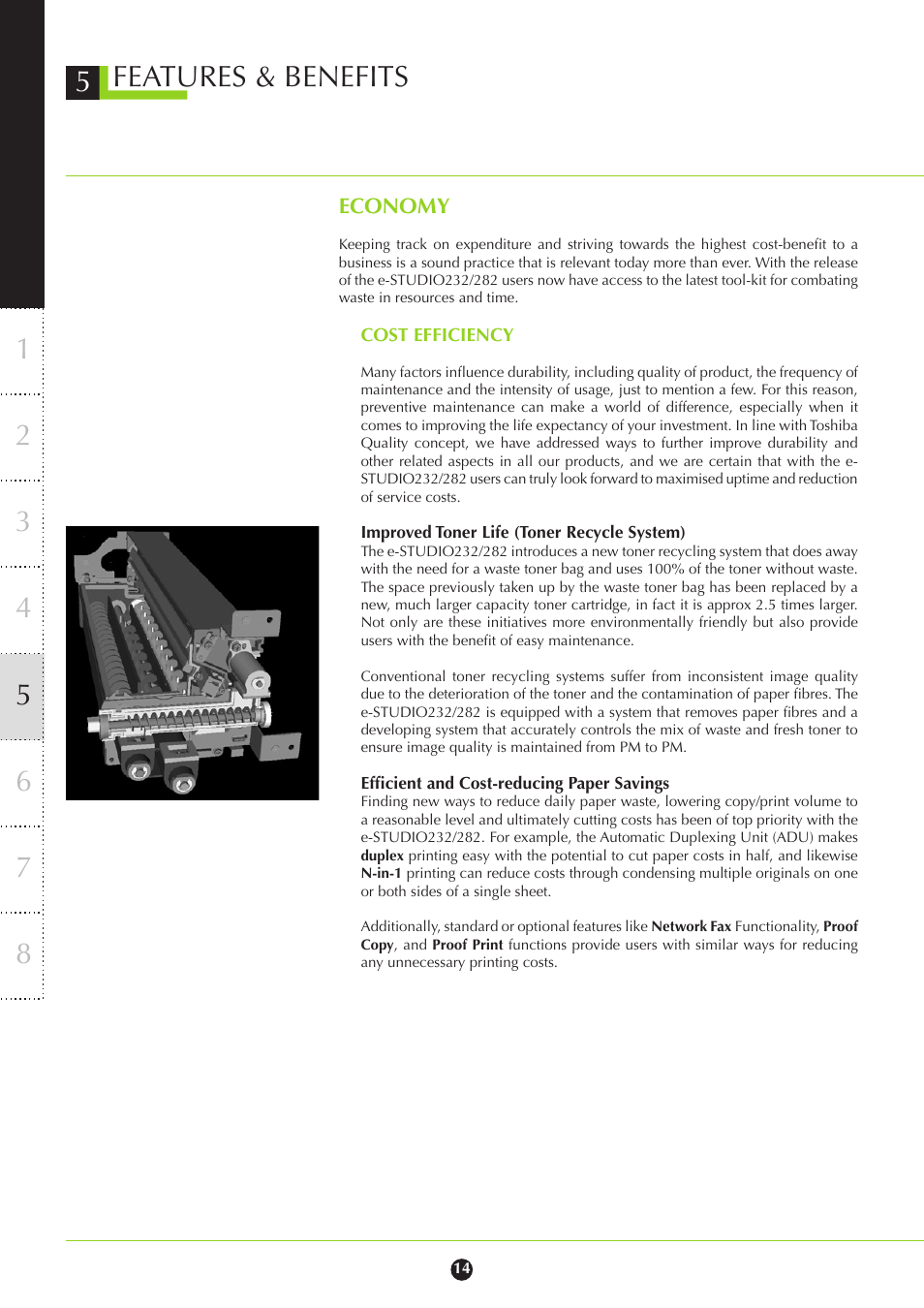 Toshiba 282 User Manual | Page 14 / 48