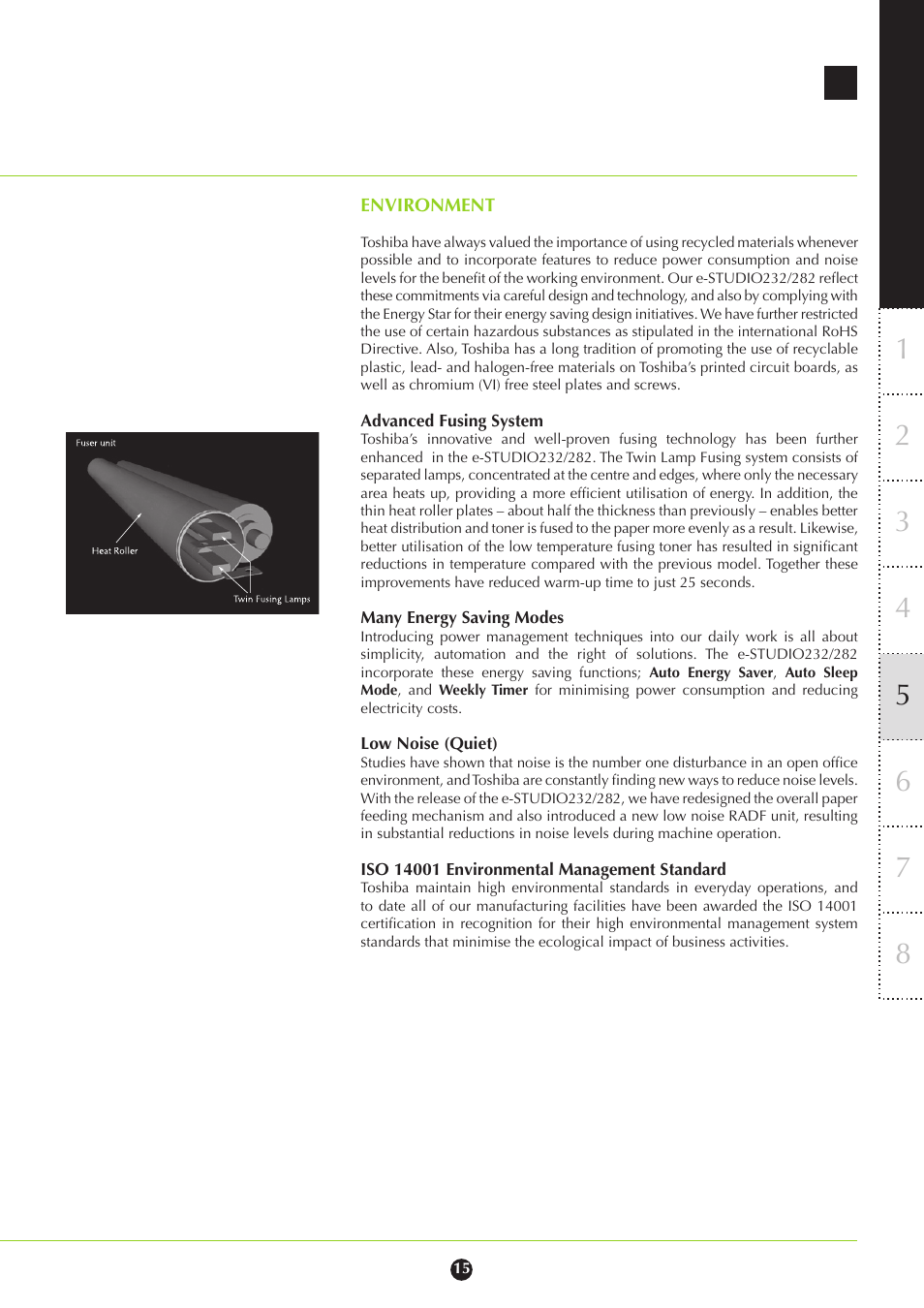 Toshiba 282 User Manual | Page 15 / 48