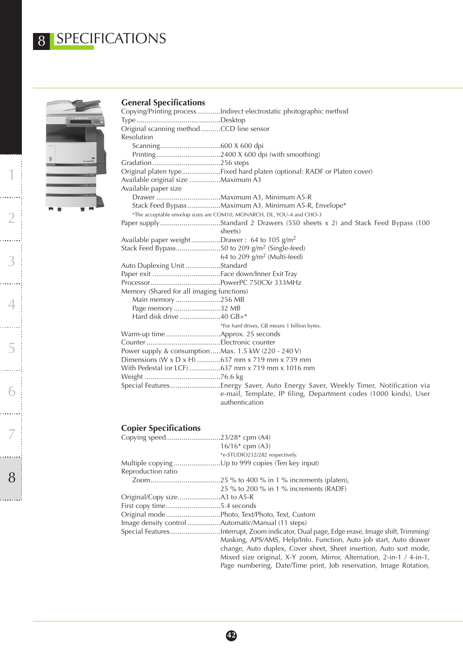 Toshiba 282 User Manual | Page 42 / 48