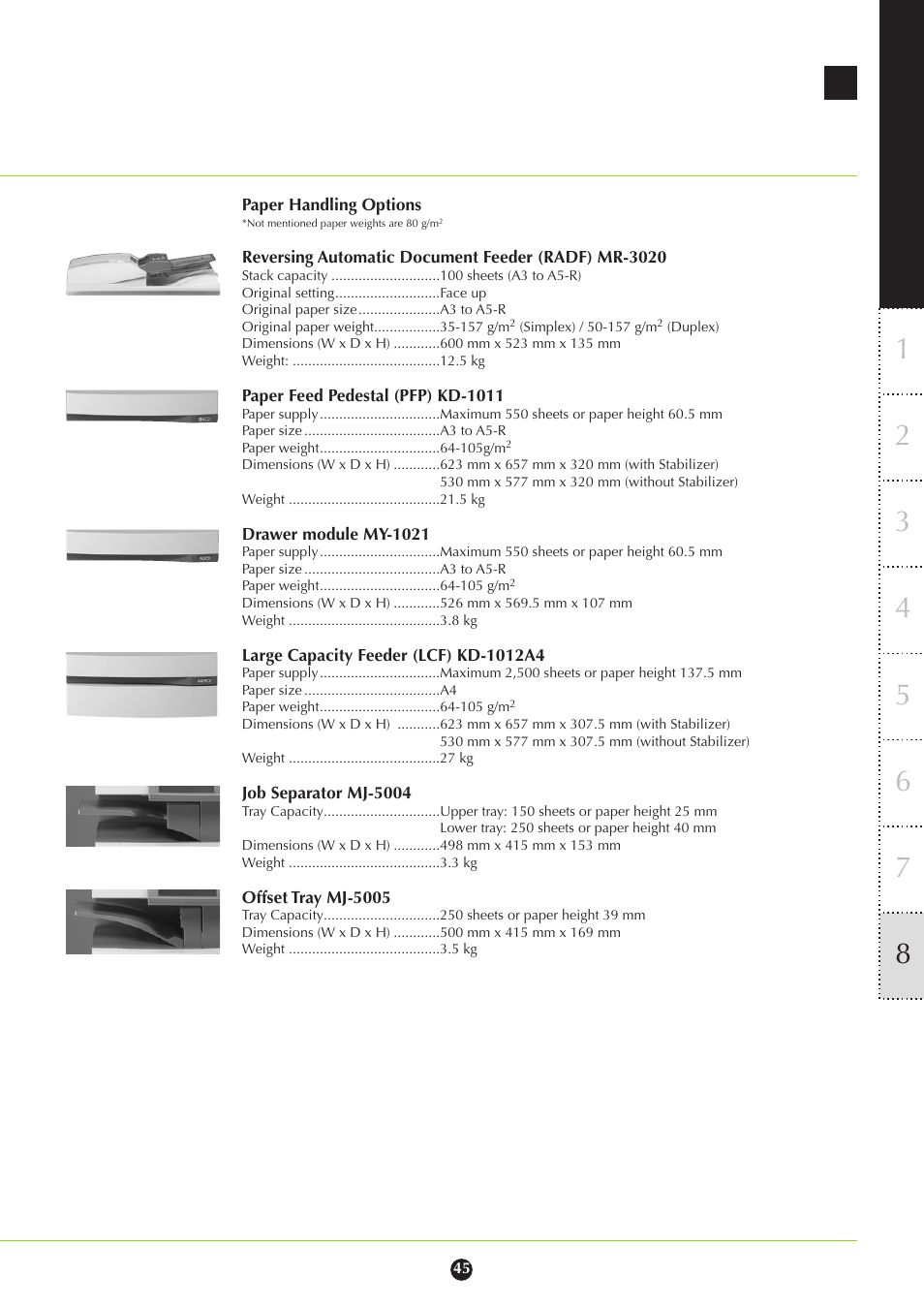 Toshiba 282 User Manual | Page 45 / 48